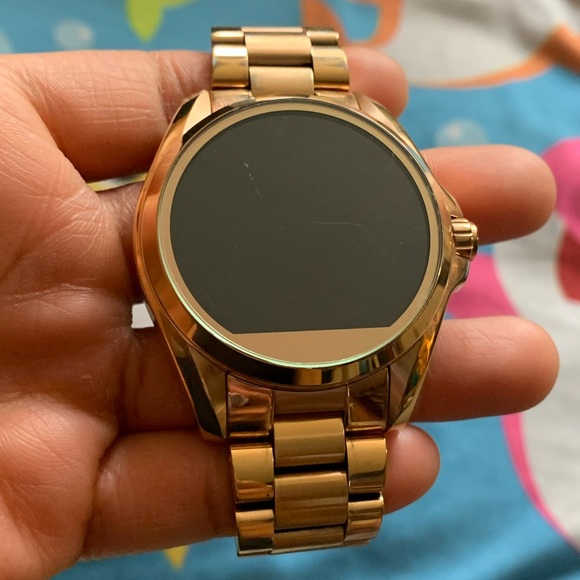 Michael Kors MK Bradshaw Smartwatch Watch w/ Accessories EUC - Picture 5 of 16